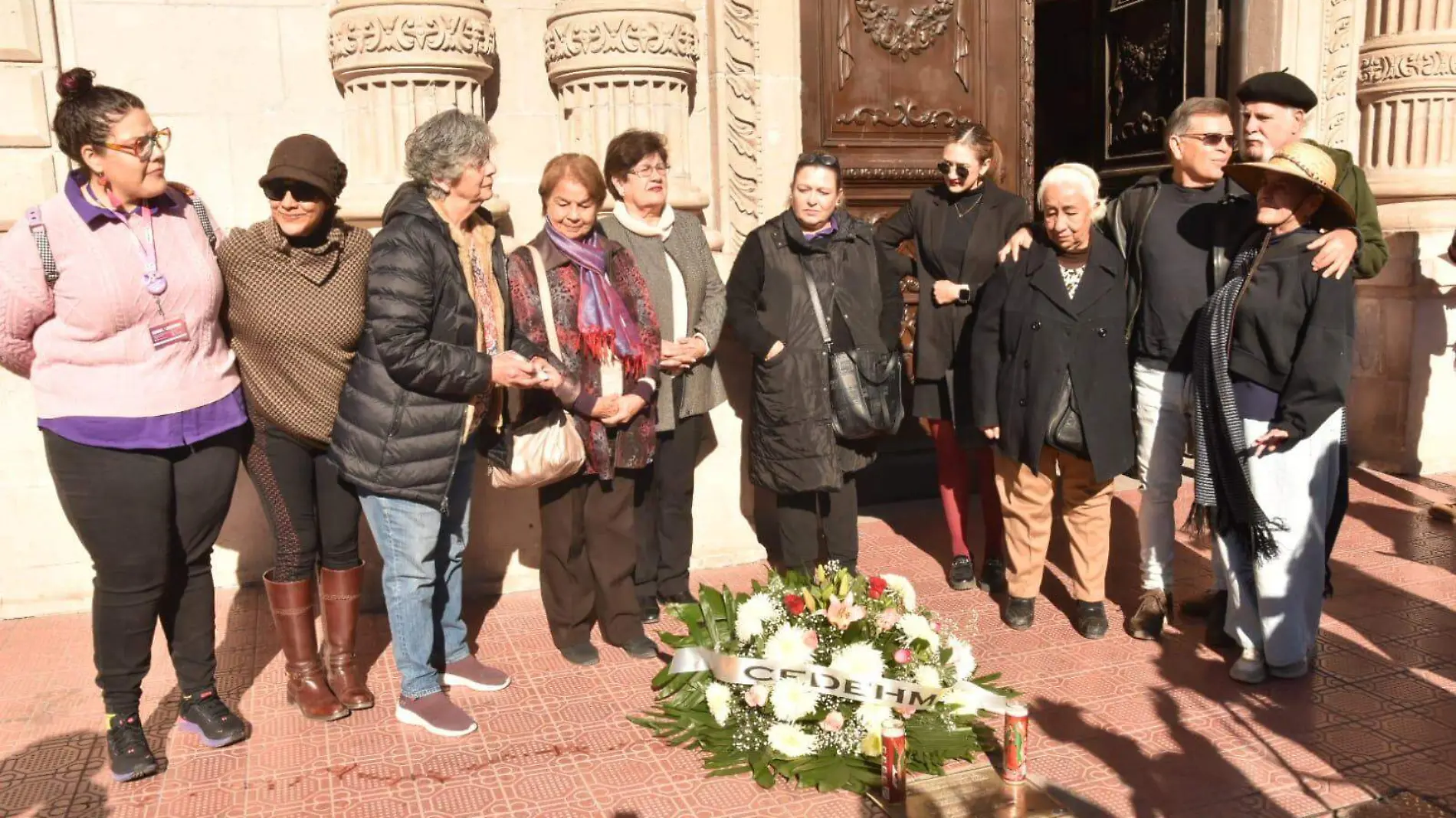 Conmemoración aniversario luctuoso de Marisela Escobedo